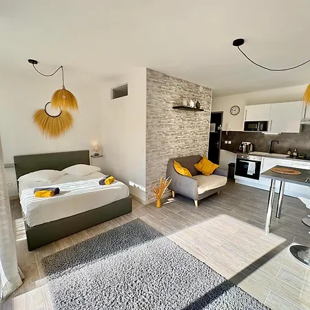 Apartament A 200m De Monaco, Moderne, Terrasse & Clim