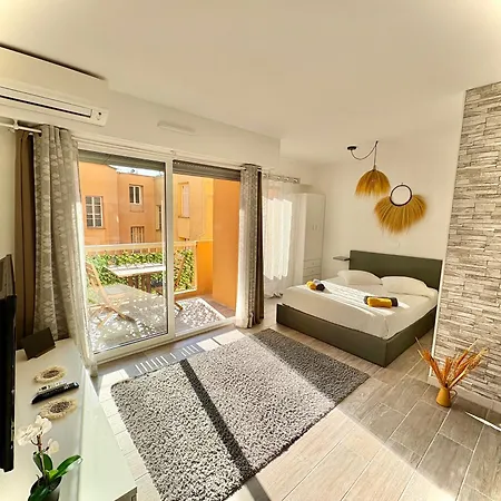 A 200m De Monaco, Moderne, Terrasse & Clim בוסוליי